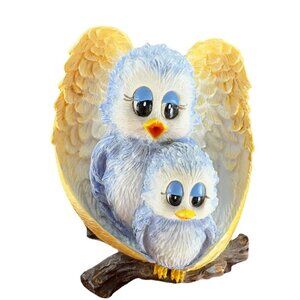 1998 Bluebird Figurine Inspirational Sonshine Promises There’s An Angel Watching